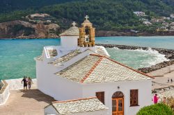 A small Orthodox Chapel: Skopelos, Greece